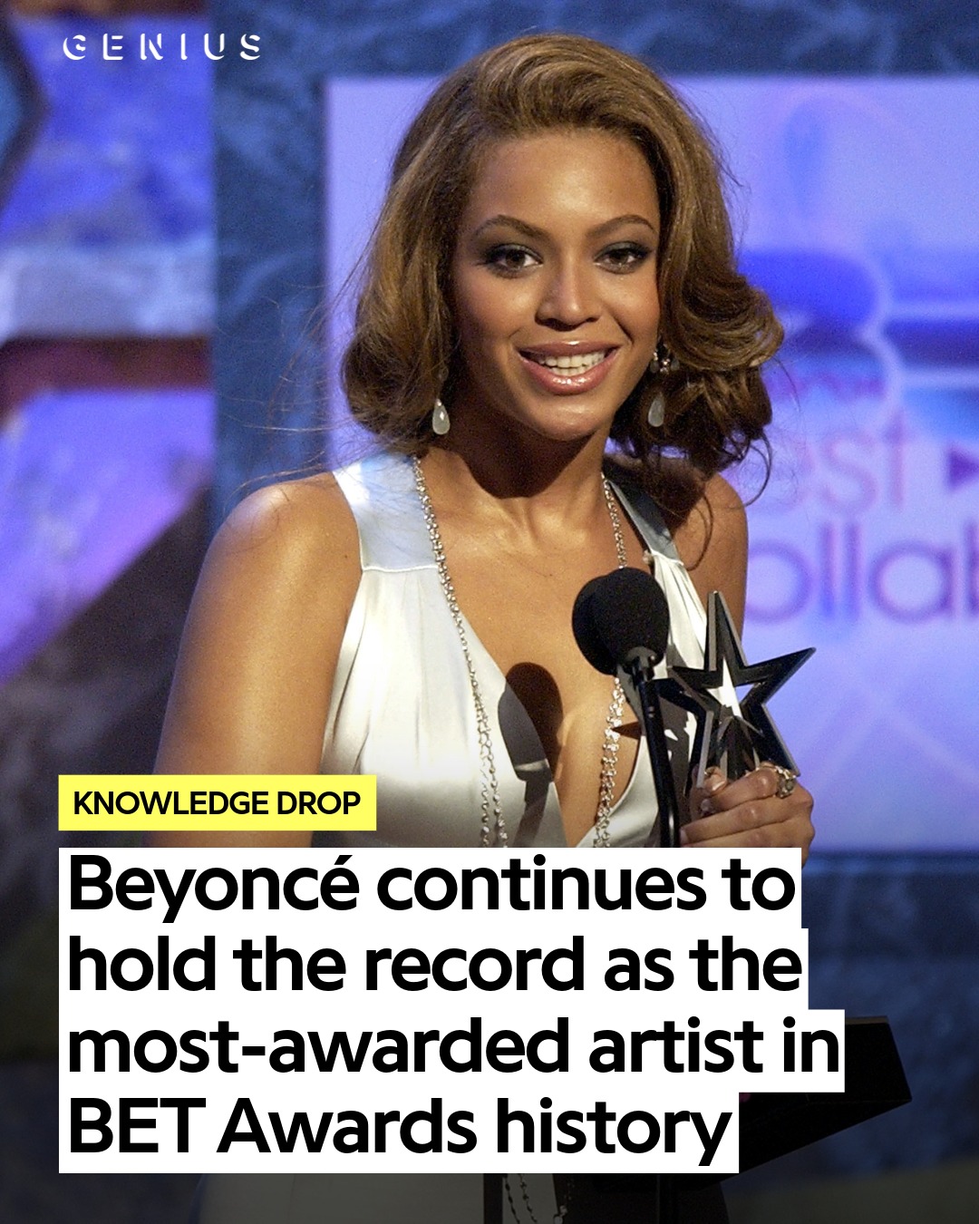 she's queen b for a reason 👑👏

beyonce remains the most-awarded artist in bet awards history with 36 wins across her solo work, destiny’s child, and the carters. 🔥🏆

#BETAwards