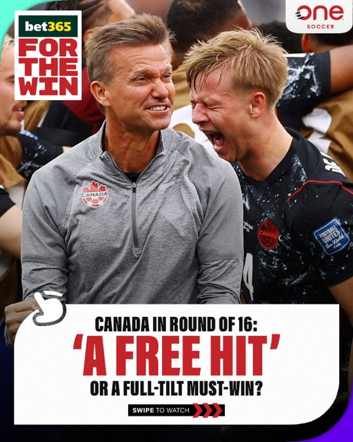 Jesse Marsch called his team's Round of 16 match-up a "free hit" but should the #CanMNT treat this as playing with house money now? 💰

"You gotta go into this game relentless; as focused and as serious like it's do or die all over again – not this free hit."