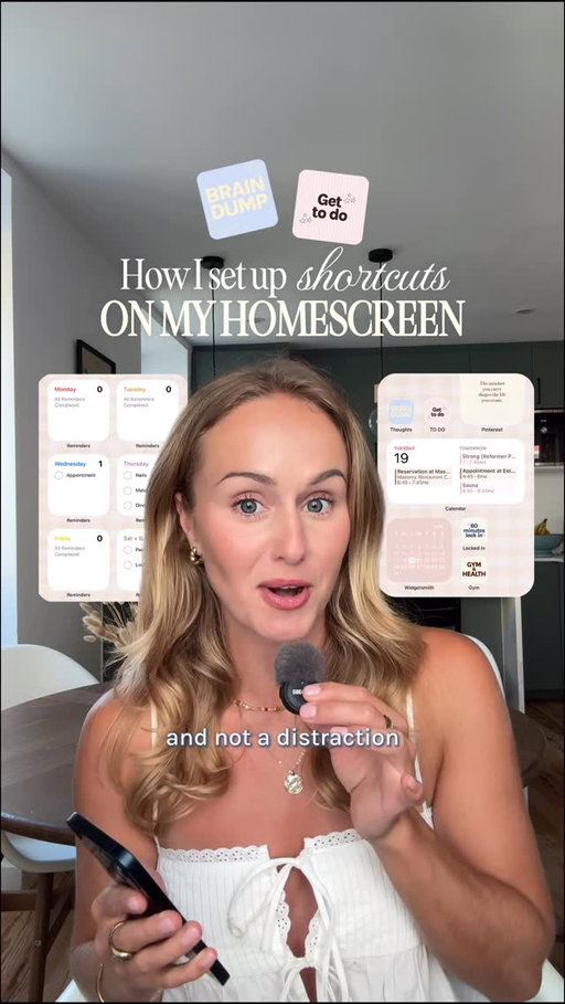Ohhhh we are BACK with a tutorial !! 🤸🏼‍♀️🩵🤝🏼✨

If you want the link the little iPhone icons I created with Canva & the link to my Pintrest board with motivating quotes, comment ‘IPHONE’ & I’ll send them to you! xx