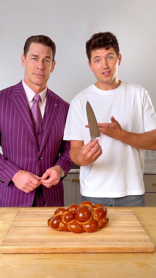 Perfect Slice Challenge (ft. John Cena)