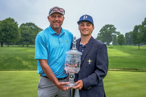 Resilience through the setbacks. Patience through the process. Confidence when it mattered most.

Honored to call myself the Northeast Amateur Champion. Thank you to everyone for all the love and support. Here’s to what’s next!

(66, 60, 69, 65) -16 🏆