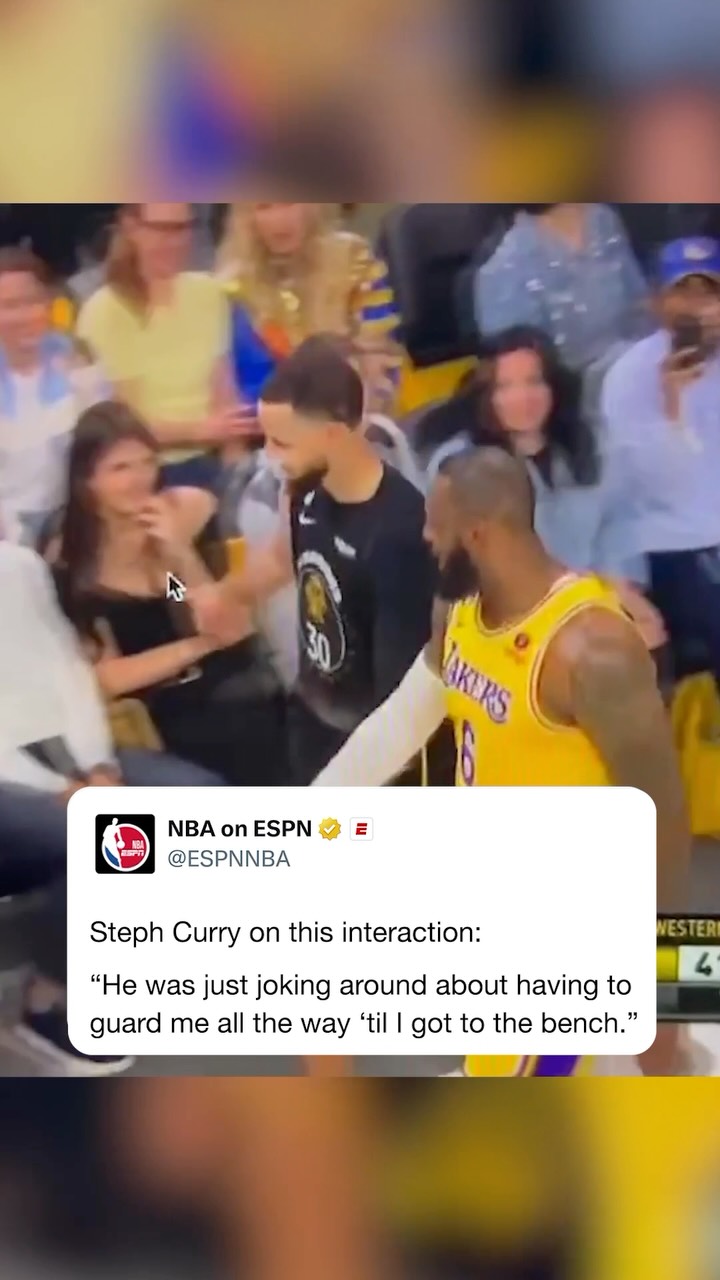 LeBron’s always had respect for Steph 😂 Now imagine them on the same team!? The Warriors are planning a pursuit of LeBron James in free agency and Anthony Davis via trade this week, sources told @shams 🤯🍿