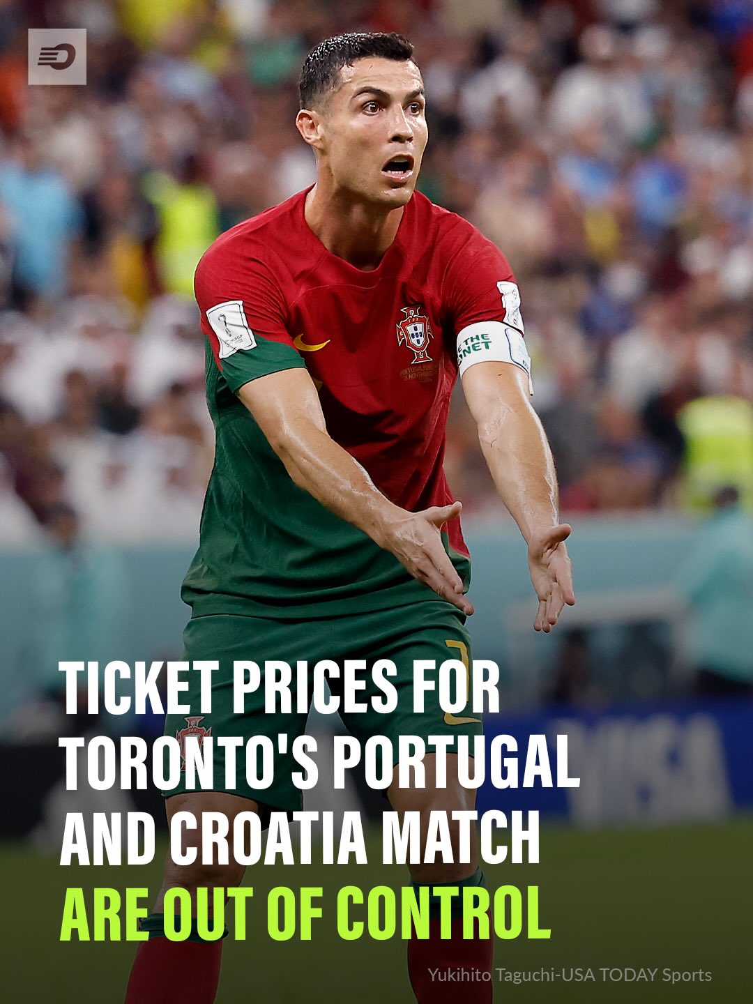 Toronto’s last FIFA World Cup match will be a memorable one, but don’t count on getting any cheap tickets to it 🤩💰

Cristiano Ronaldo will be in town as Portugal prepares to take on Croatia at Toronto Stadium on Thursday for their Round of 32 match. It’s not every day that you have an international superstar like Ronaldo playing in Toronto, and soccer fans in the city are emptying their wallets to get tickets‼️

#worldcup2026 #worldcup #toronto #fifa #ronaldo