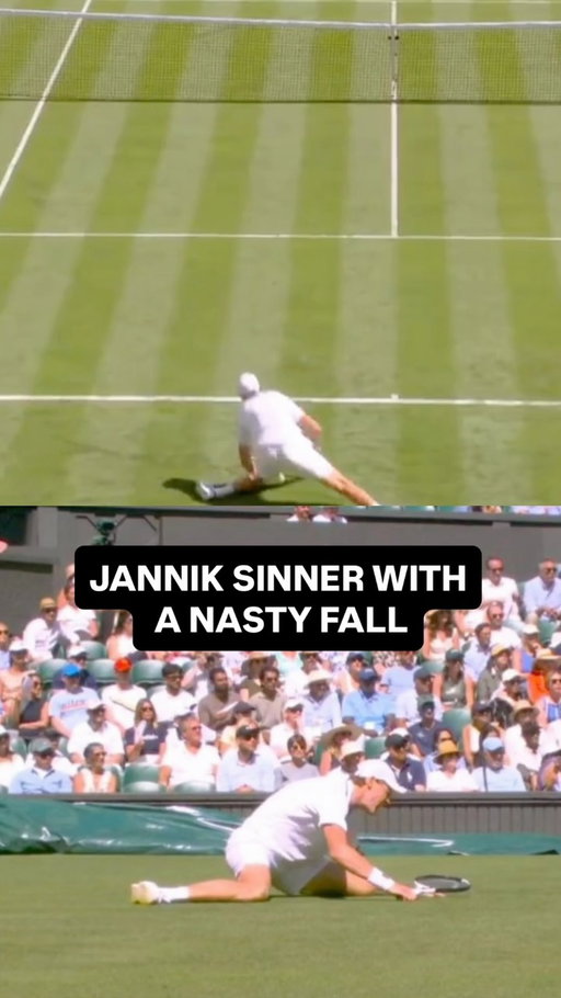 World No. 1 and defending champion Jannik Sinner survived an absolute thriller against Miomir Kecmanović, battling back to win a grueling 3-2 five-set match.

A terrifying slip on the slick Centre Court grass left Sinner in pain, with blood visibly seeping through his shoe as the match wore on. Despite the injury, Sinner came out on top for his first Wimbledon match this year hoping to win two in a row.