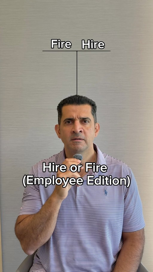 Hire or fire from a CEO perspective 

#employee #hiring #firing