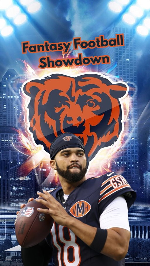 Trying to score more fantasy football points than the Chicago bears #acshear #fantasyfootball #nflfilter #nflchallenge