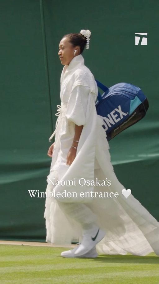 always ART ✨ #wimbledon #naomiosaka