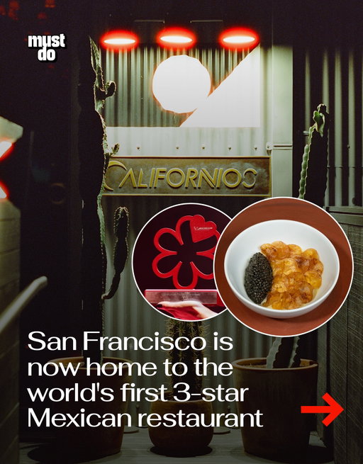 San Francisco just made culinary history.

Californios has become the first Mexican restaurant in the world to earn three Michelin stars, the guide’s highest honor.

Led by Chef Val Cantú, the SoMa restaurant blends traditional Mexican flavors with California ingredients, creating a tasting menu that Michelin inspectors praised for its bold creativity, flawless execution and exceptional quality.

The restaurant first earned one Michelin star in 2015, was promoted to two stars in 2018, and has now reached the coveted three-star level after years of refining its vision.

If you’ve been waiting for an excuse to book one of the city’s most sought-after dining experiences, this might be it.

By the way, we have a weekly newsletter with the best things happening in San Francisco. One newsletter. Once a week. Link in bio.

Media via @californiossf

#mustdosf #sfrestaurants #sfmichelin