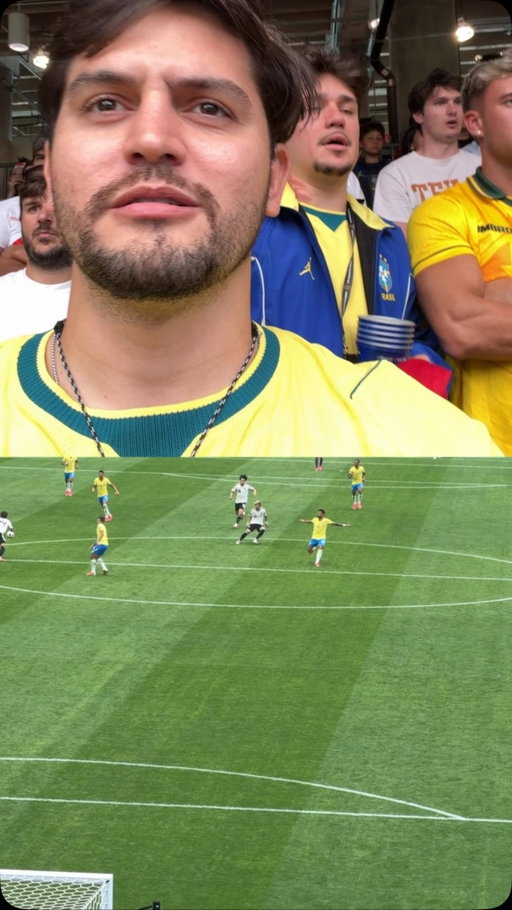 Gol dos caras