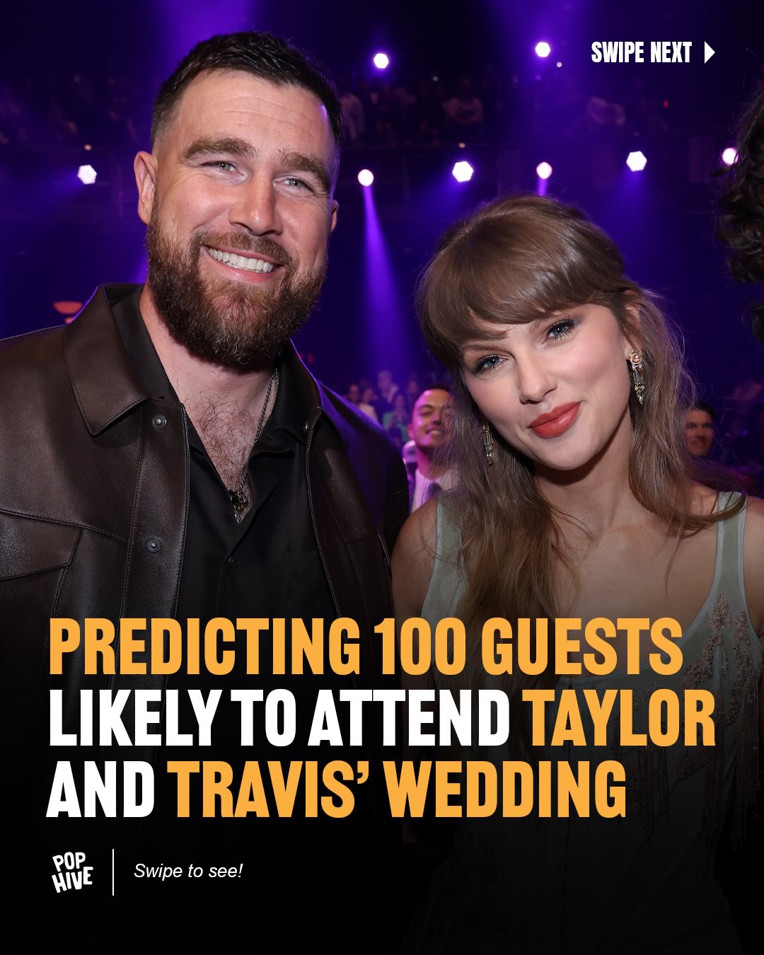 There is a lot of buzz around Taylor Swift and Travis Kelce allegedly getting hitched this week 👀 We put together a list of 100 people who could possibly be in attendance of their wedding…

Do yall think Taylor will have her wedding at MSG or is that just a deflection? 🤔
