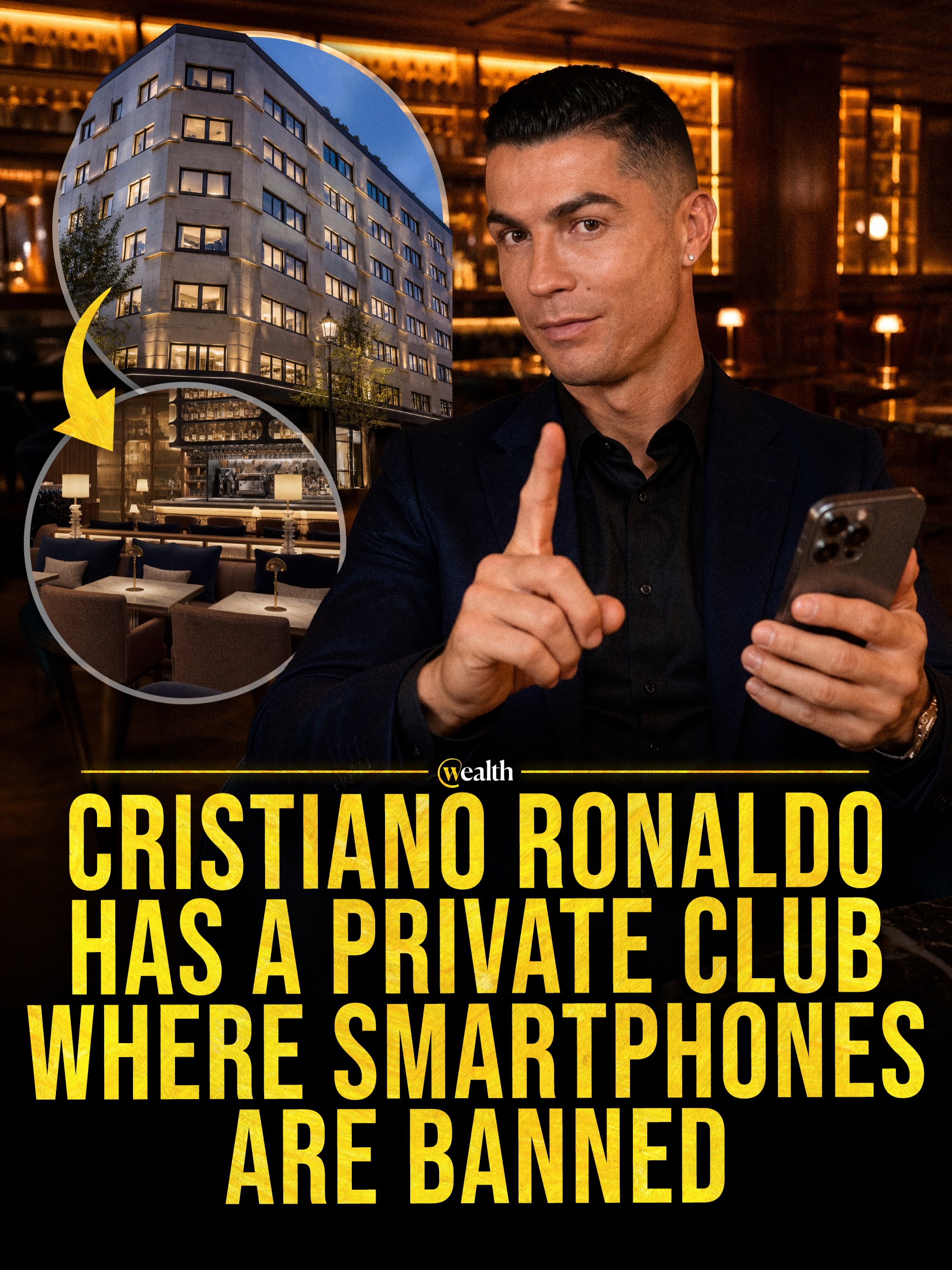 Ronaldo-backed VEGA is selling privacy on Madrid’s Golden Mile. 🔒

VEGA Private Members Club at Lagasca 88 in Madrid has been tied to Cristiano Ronaldo, Mabel Hospitality, and entrepreneur Íñigo Onieva. Official club policies make access members-only, require invitation or recommendation, and ban photography and videography inside the venue.

The concept blends business and nightlife, with meeting-room benefits for corporate members plus dining, wine-club, and event spaces. VEGA’s published fees now show a €20,000 one-time Founder membership, placing the project firmly in Madrid’s luxury hospitality market.

#CristianoRonaldo #VegaMembersClub #Madrid #LuxuryHospitality #PrivateClub