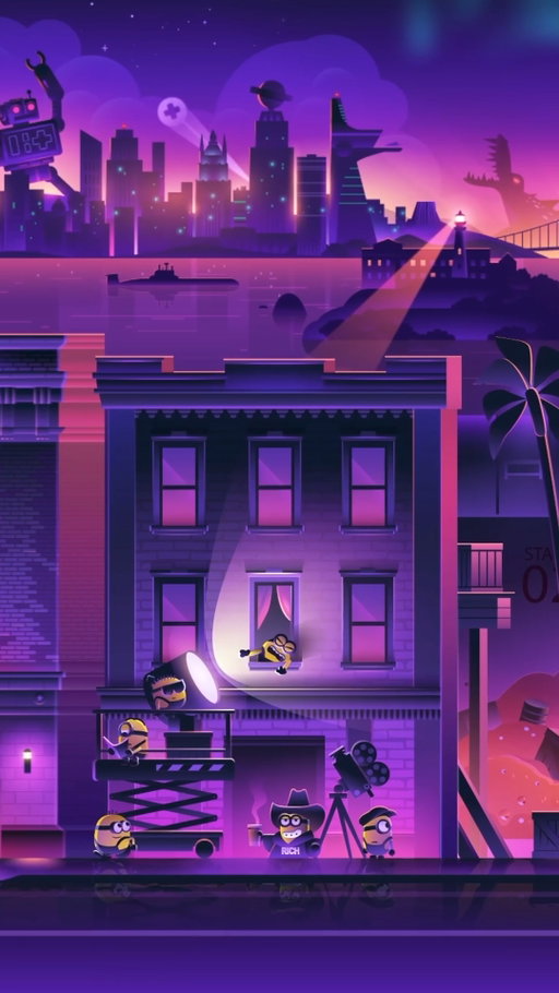 Bello from the rooftops of Roku City.

See Minions & Monsters, in theaters everywhere July 1.