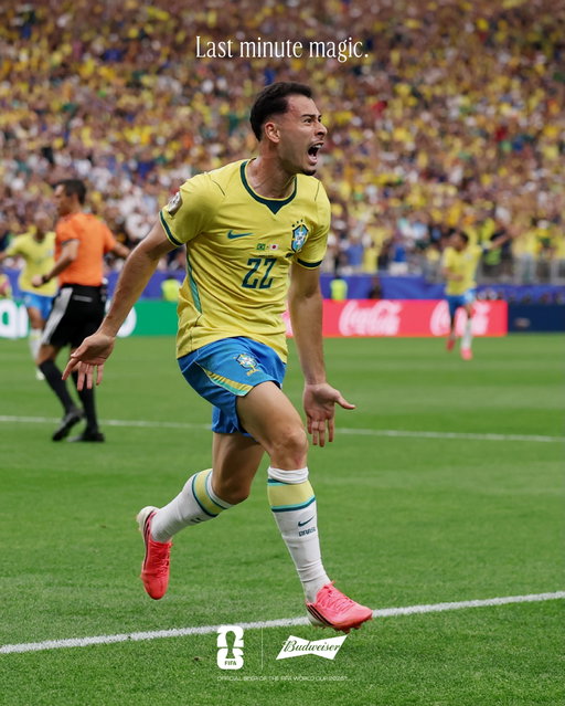 🇧🇷 A perfect finish under pressure. 

Gabriel Martinelli keeps his cool to win it for Brazil in the 96th minute.
