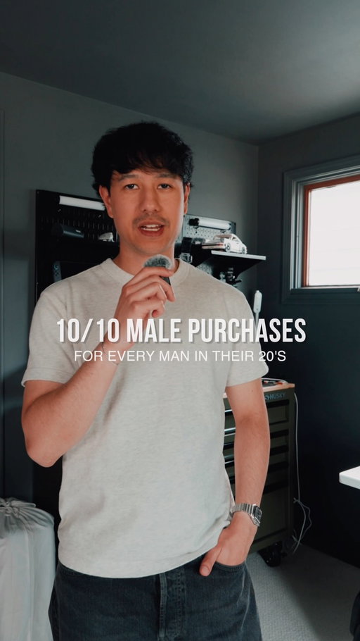 10/10 Male purchases every guy should own in their 20’s 💵 

#mens #essentials #purchases #mensstyle