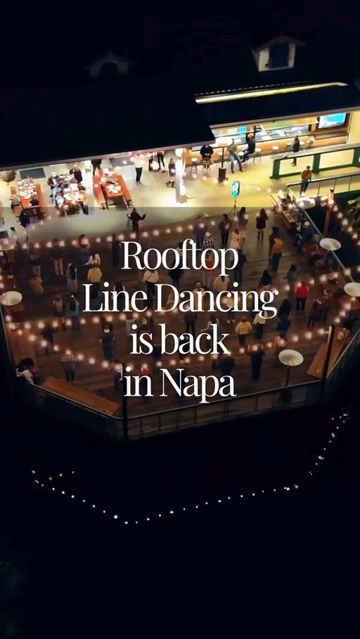 Boots on the Rooftop with @dancingwithrachelr is BACK! 🪩🤠 Come line dance on the @quiltandco rooftop! 

Tickets WILL sell out - grab one from the link in @quiltandco bio! 🥂🕺 

📍 813 Main St., Napa