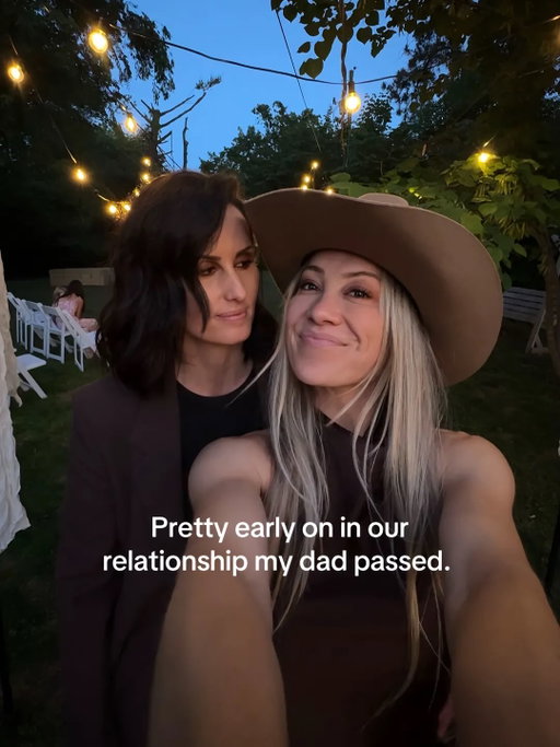 I never knew a partner could show up in the way that she did that day... It altered my brain chemistry and how important it is for me to not only have someone by my side like this... but for someone to be by my family’s side in the way she was and is. 🤍 @terahbuilds so deeply grateful for you.