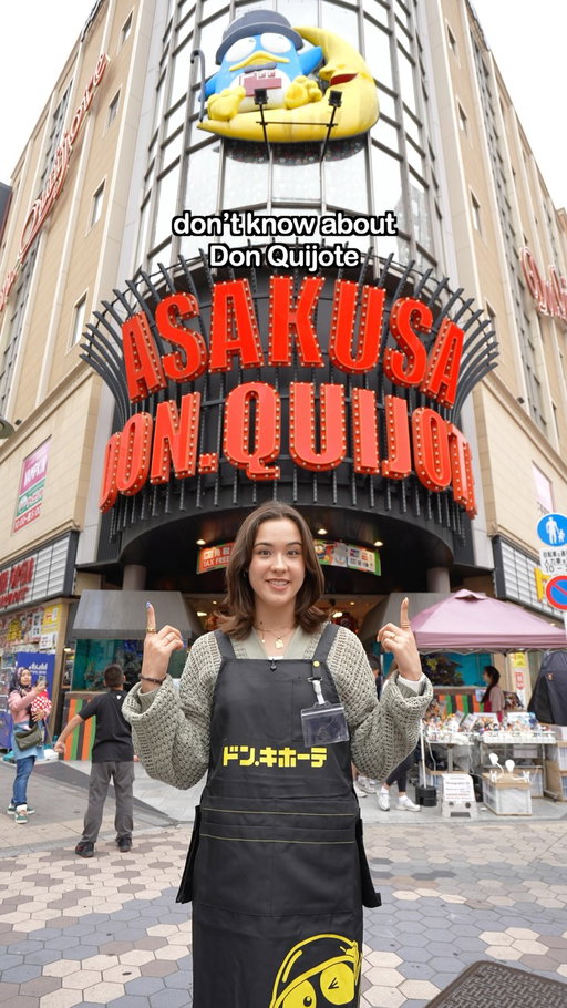 I used to work at Don Quijote, Japan’s largest discount store, and here’s a secret not even Japanese people know about. 

Most people know @donki_jp_en as the go-to place for souvenirs, snacks, and basically anything you can imagine, with many locations staying open late into the night too!

But what many people DON’T know is that they have their own line of Don Quijote-exclusive products that deliver both quality and great value. All you have to do is look for the little “P” logo!

Head over to Don Quijote to experience Japan’s unique culture, one-of-a-kind products, and entertainment all in one place😉

#PR #DonQuijote #JONETZ #JapanTravelSouvenirs #AsakusaDonki