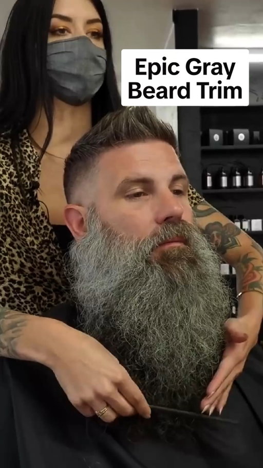 Epic Gray Beard Trim
