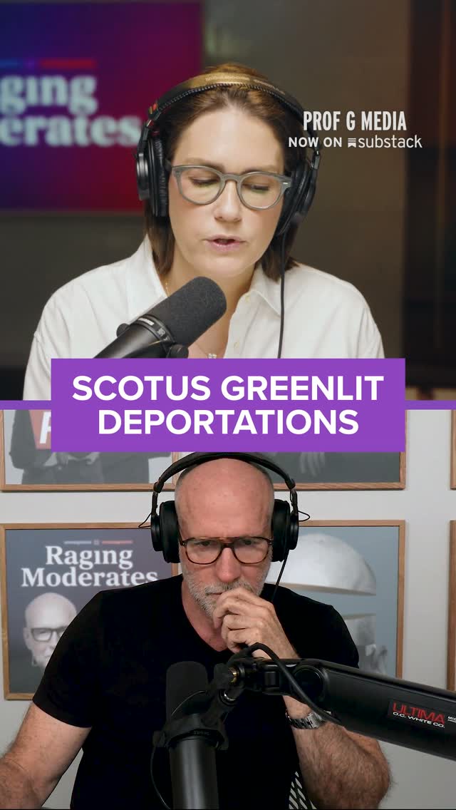 Scott: “a lot of America hasn’t forgiven America for electing a black president”

The U.S. Supreme Court ruled 6-3 to allow the Trump administration to end Temporary Protected Status (TPS) for approximately 350,000 Haitian and Syrian immigrants. Scott Galloway and Jessica Tarlov discuss, on Raging Moderates.