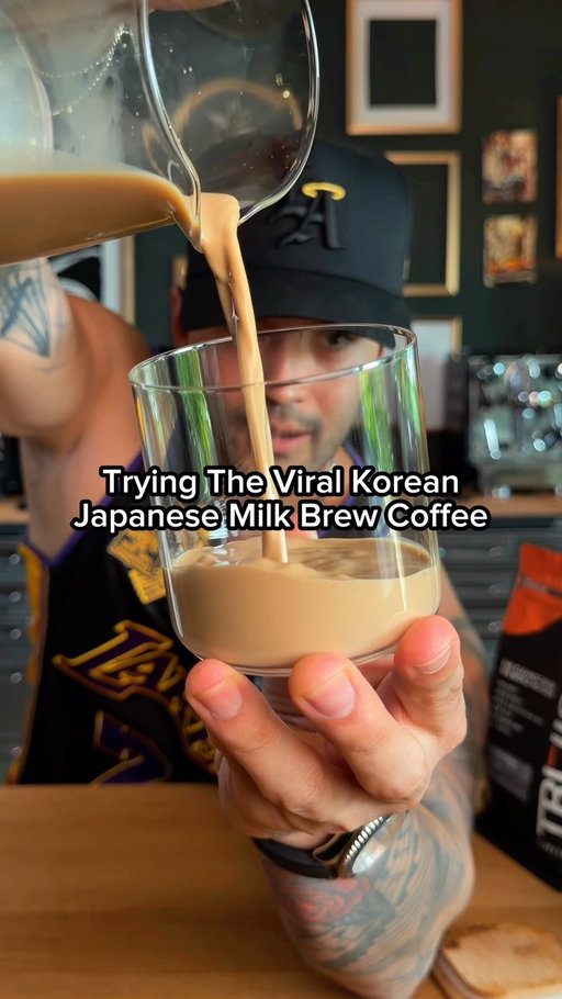 Trying coffee the Korean way