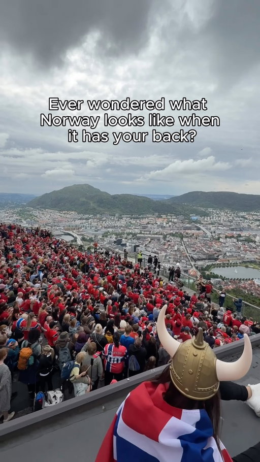 Hey Team Norway, all of Norway is rowing for you!⚽️❤️
 
Let’s go get ’em!🇳🇴

Videos:
- @visitnorthwestnorway 
- @visit_helgeland / Kristoffer Møllevik
- @floibanen @visitbergen 
- @skydive.telemark  @visittelemark 
- Helge Rognås / @hurtigruten Svalbard @visitsvalbard
- @trolltunga_adventures @visithardangerfjord 
- @visitsorlandet 
- Lise Hoseth / @visitnorthwestnorway 
- @visitvestfold 
- Heidi Kvamsdal @visithardangerfjord 
- @mykenisland @mykendistillery 
- @visithaugesund 
- @lofotrvikingmuseum 
- @visiteastnorway 
- @loenskylift 
- Mats Slåstad Birkelund i Sogndal Fotball @visitsognefjord 
- @visitbodo 
- @oslobadstuforening / @visitoslo
- @hopplandslaget 
- @fjordevents / @regionstavanger 
- @trondheimkajakk / @visittrondheim
- @visitsunnhordland 
- @visitkvinesdal 
- @flynorwegian  
- @visitfredrikstadhvaler 
- @fjordkysten