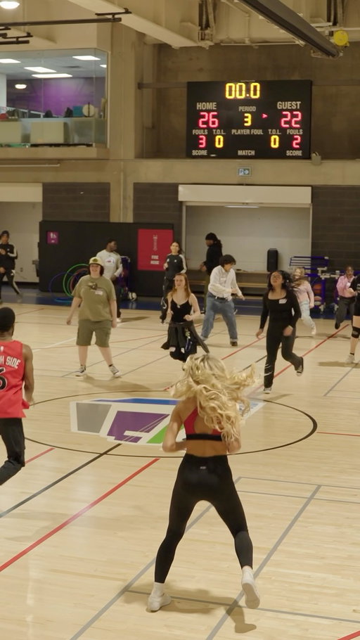 In partnership with Pride Toronto, MLSE welcomed youth and allies to Launchpad to celebrate the important role of sport in connecting diverse communities and promoting inclusion.