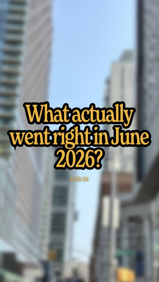 Here’s what actually went right in the world in June :)

What’d I miss?