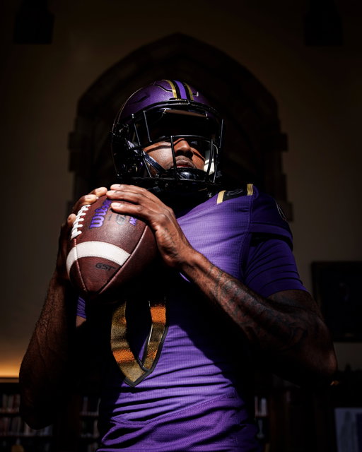 Purple & Gold.