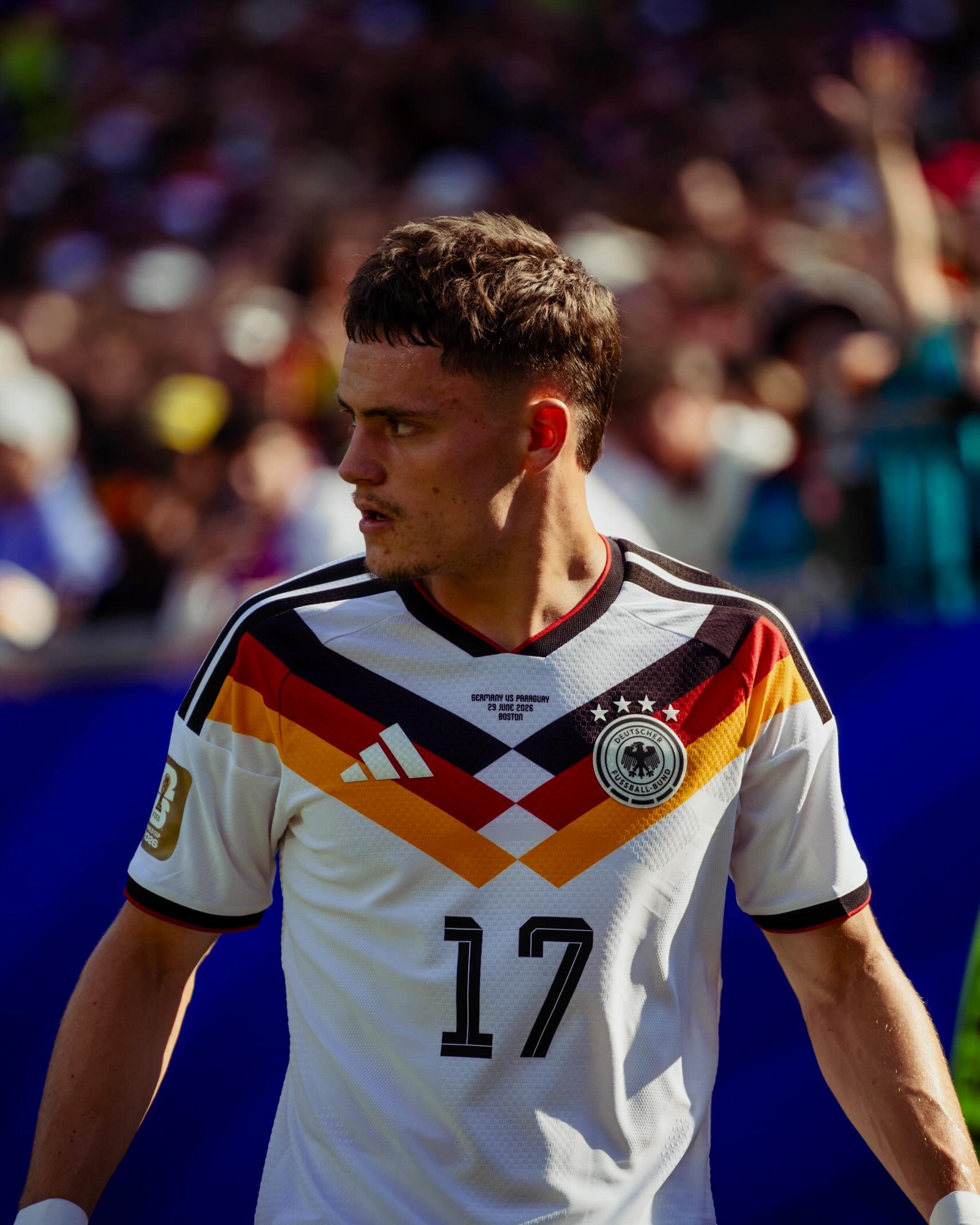 This one hurts.
The World Cup is over for us and it’s difficult to find the right words right now. We came here with big dreams, gave everything as a team, and still it wasn’t enough in the end.
Thank you to all the fans for your support. Those who travelled with us and everyone watching from home. We felt it every step of the way.
I’m proud to represent this country and this team. We’ll need some time to process this, but we’ll come back.
Thank you. 🇩🇪