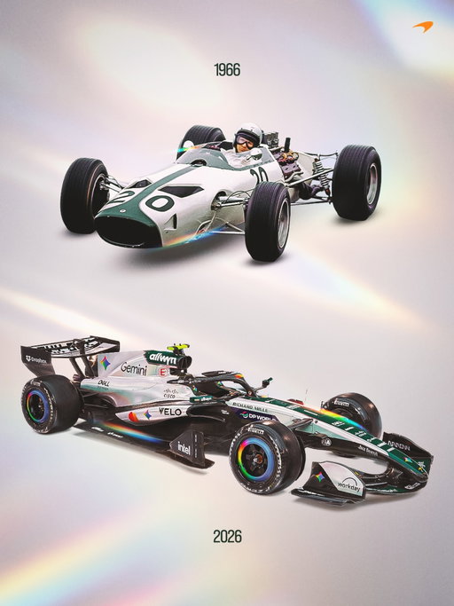 The inspiration. The result. 

#McLarenF1 #SparkWhatsNext