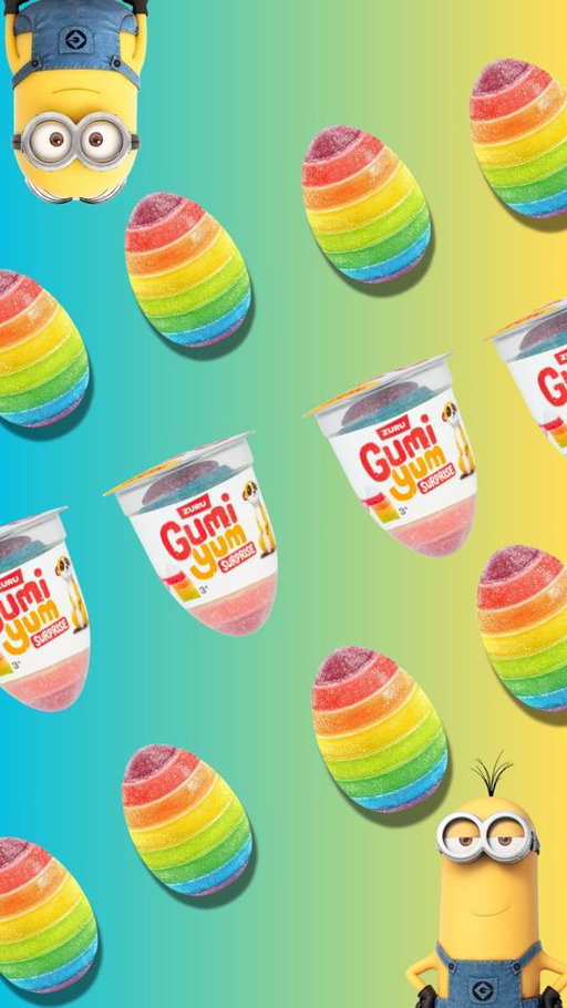 Gumi Yum Surprise Minions Egg 🥚🌈

#minionsmovie #candyasmr #asmrunboxing #minions