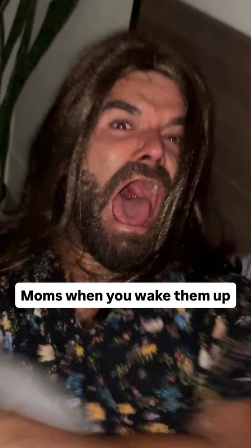 POV: moms when they wake up #comedy #momsofig #motherhood #nostalgia