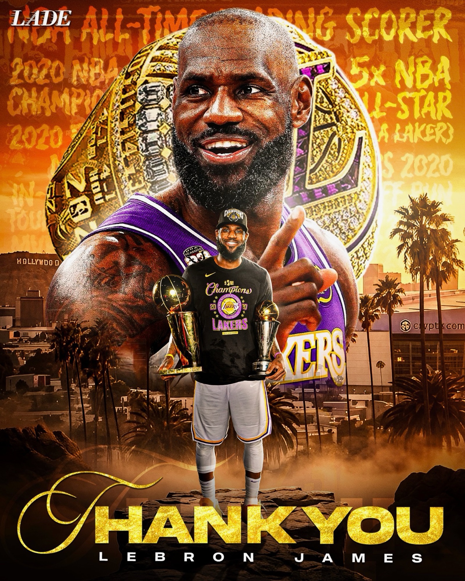 BREAKING: LeBron James has informed the Lakers that he will be moving on to a new team 🤯

The LeBron James Era in LA is officially over.