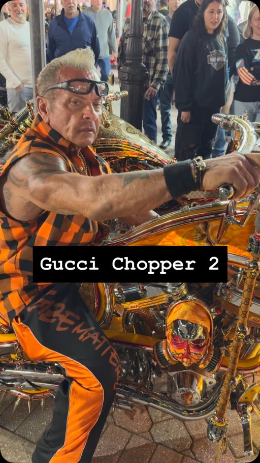 The NEW @gucci chopper
