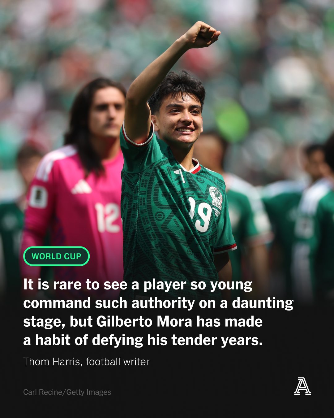 At 17 years old, Gilberto Mora is the youngest Mexican to ever pull on the national team jersey at a men’s World Cup.

Ahead of what could be another special night in Mexico City, The Athletic spoke to some of those closest to Mora to discover how he has made the leap.