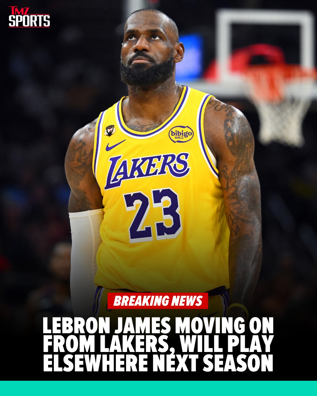 🚨 LeBron James WILL play next season—just not for the Los Angeles Lakers.

The four-time NBA champion's agent, Rich Paul, informed the team of his decision on Tuesday, stating the King isn't hanging up his crown just yet, but he's done with the Purple and Gold.