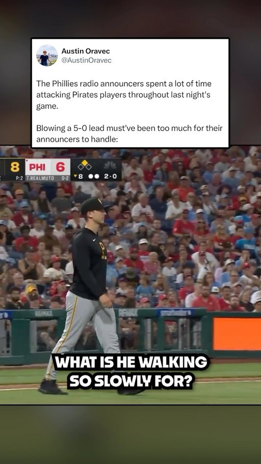 You don’t hate your worst enemy as much as the Phillies radio broadcasters hate the 2026 Pittsburgh Pirates (via @austorav)

#pittsburghpirates #phillies #mlb #baseball #sports