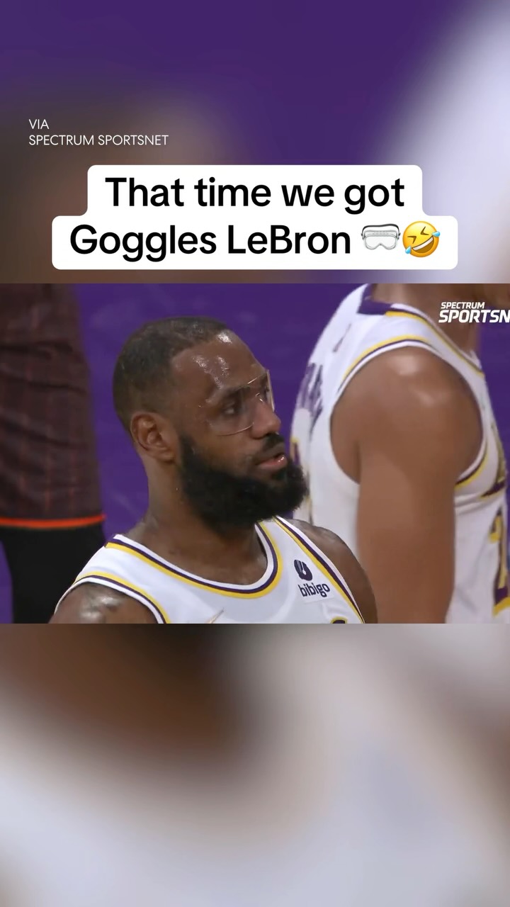 LeBron James gave us plenty of memories during his 8-year stint with the Lakers 😂

#lebron #lakers #nba #fyp