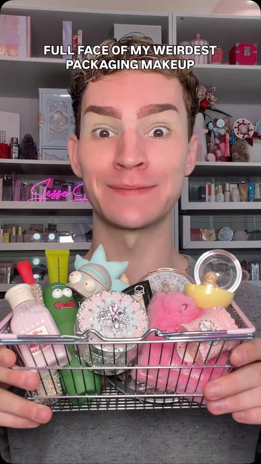 Picking out a full face of my weirdest makeup! 💄 

#makeup #makeupchallenge #viralmakeup #makeupcollection #beauty
