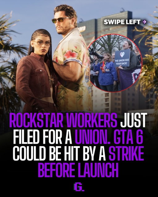 The Independent Workers’ Union of Great Britain confirmed they’ve filed for formal recognition with Rockstar Games: “Today, we’ve filed for recognition with Rockstar Games, asking Rockstar to meet with their workers to agree a deal for good working conditions, fairness and a say at work. We await Rockstar’s response.”

This goes back to October, when Rockstar fired over 30 staff across the UK and Canada — firings the union called union-busting, which Rockstar said were due to gross misconduct. Protests followed. The UK Prime Minister called it “deeply concerning.” Legal action is ongoing.

Jordan Garland, fired after 11 years at Rockstar, said the goal is to “ensure this sort of thing never happens again, not just at Rockstar but anywhere in the industry.”

Strike action has been mooted if Rockstar doesn’t move to recognize the union before GTA 6 launches November 19.

Rockstar hasn’t responded yet. They have until November. 🌴