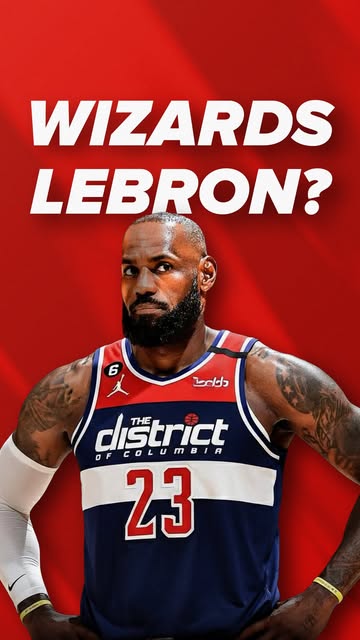 LeBron James is leaving the Lakers… so why not join the Wizards? 🤷‍♂️

#lebronjames #lakers #wizards #nba #nbanews