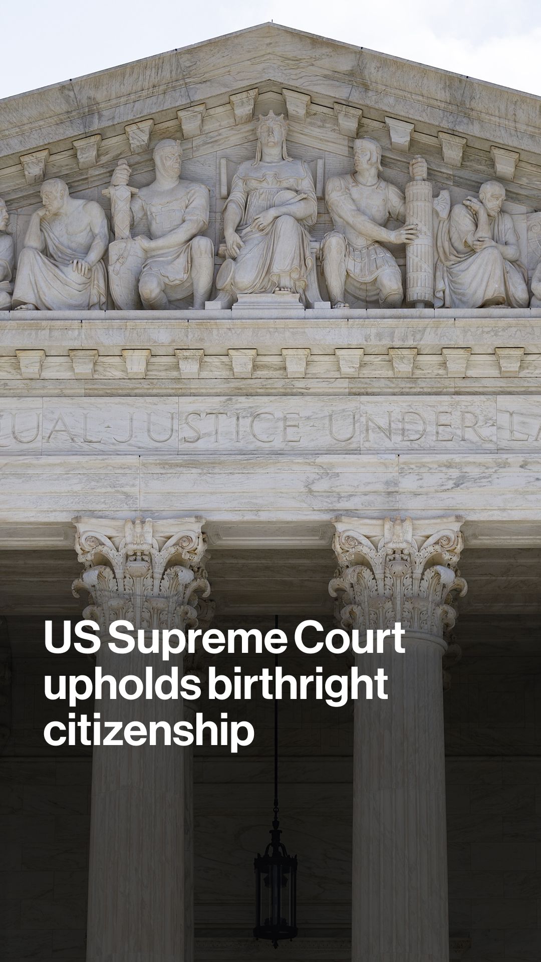 A divided Supreme Court rejected President Donald Trump’s planned restrictions on birthright citizenship, invalidating a central plank of his immigration agenda. Bloomberg's Tyler Kendall explains.

Tap the link in bio for more.