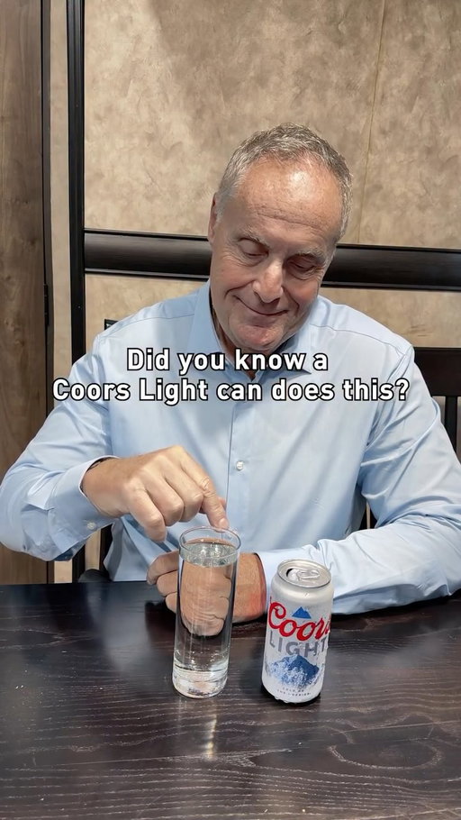 Keeping those celebrations strong with a cold Coors Light