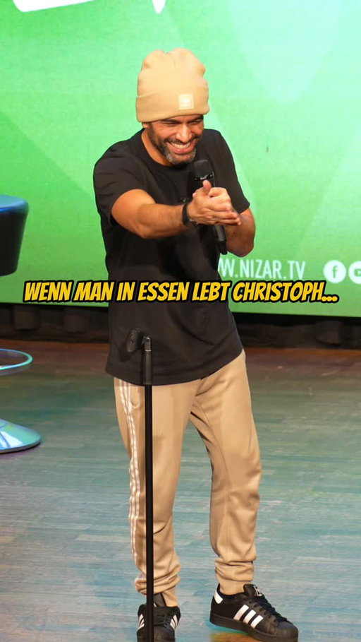 Besucht mich auf Tour. Tickets unter www.nizar.tv #nizar #standupcomedy #comedy
