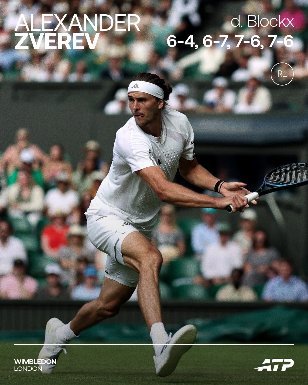 Keeping the Grand Slam momentum going 💪

#Wimbledon | @wimbledon