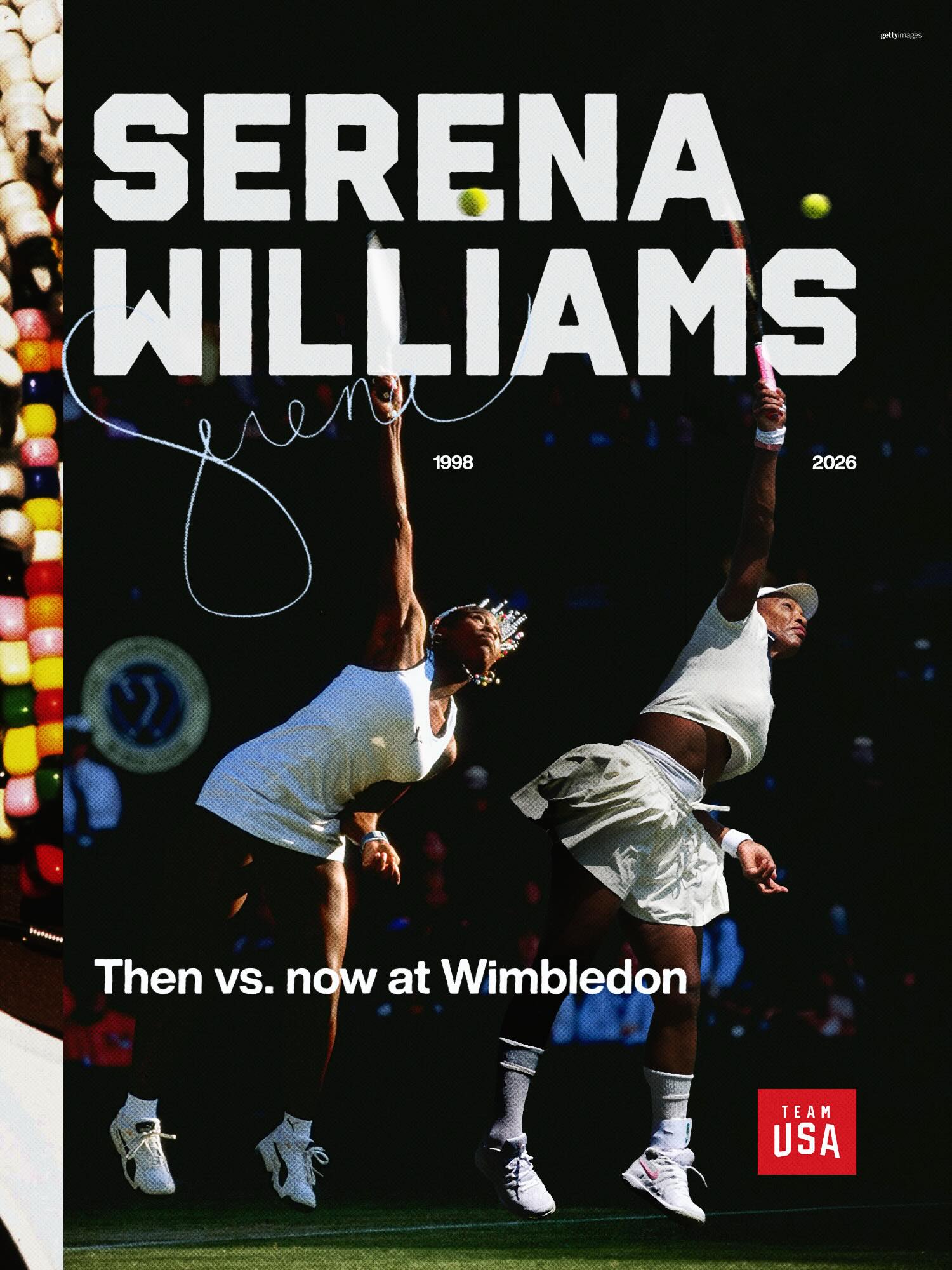 28 years of greatness 👑

@serenawilliams is back on the grass at Wimbledon for her first Grand Slam singles match in four years.