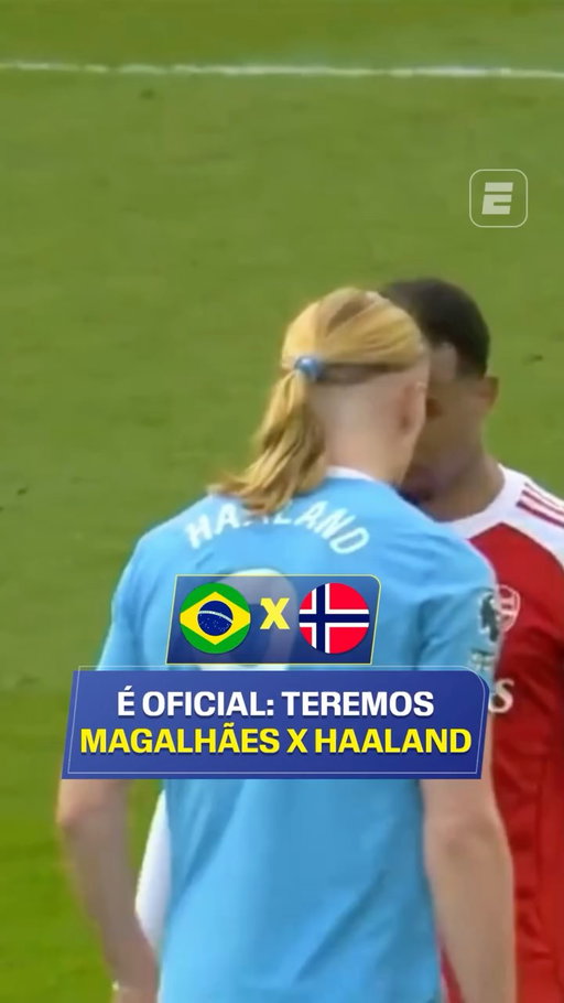Gabriel Magalhães e Erling Haaland vão se enfrentar novamente... mas, dessa vez, não será na Premier League! 👀

Após a classificação da Noruega em cima da Costa do Marfim, o adversário da Seleção Brasileira nas oitavas de final da Copa do Mundo está definido, e esses dois GIGANTES irão se reencontrar. Quem será que leva a melhor?

👉 Assista à Copa do Mundo FIFA pela CazéTV no #DisneyPlus, sem custo adicional.

#ESPN2026 #FIFAWorldCup #Brasil