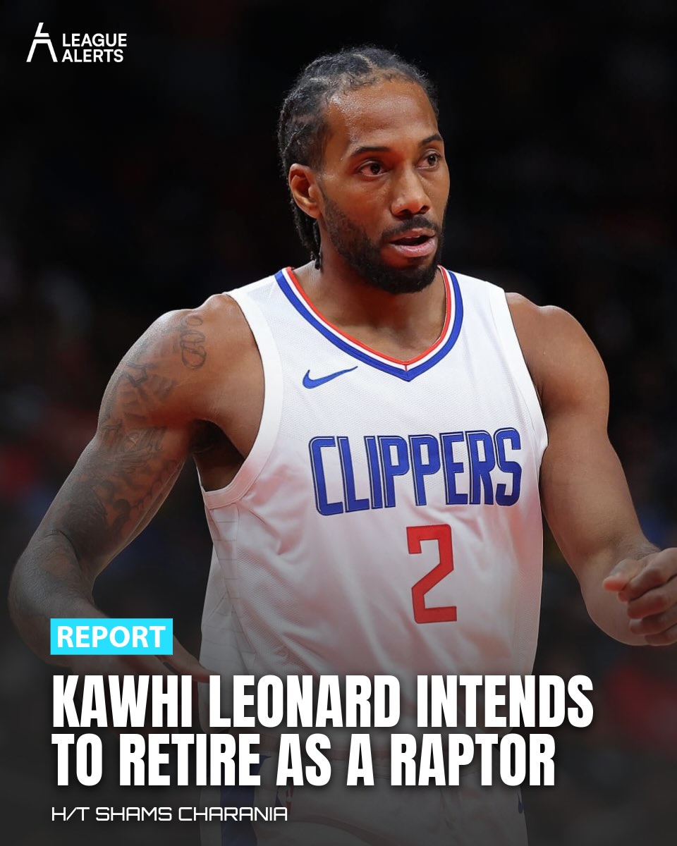 Kawhi Leonard plans to finish his career in Toronto after being traded back to the Raptors. He was only willing to sign a long-term extension with the Raptors or Spurs.