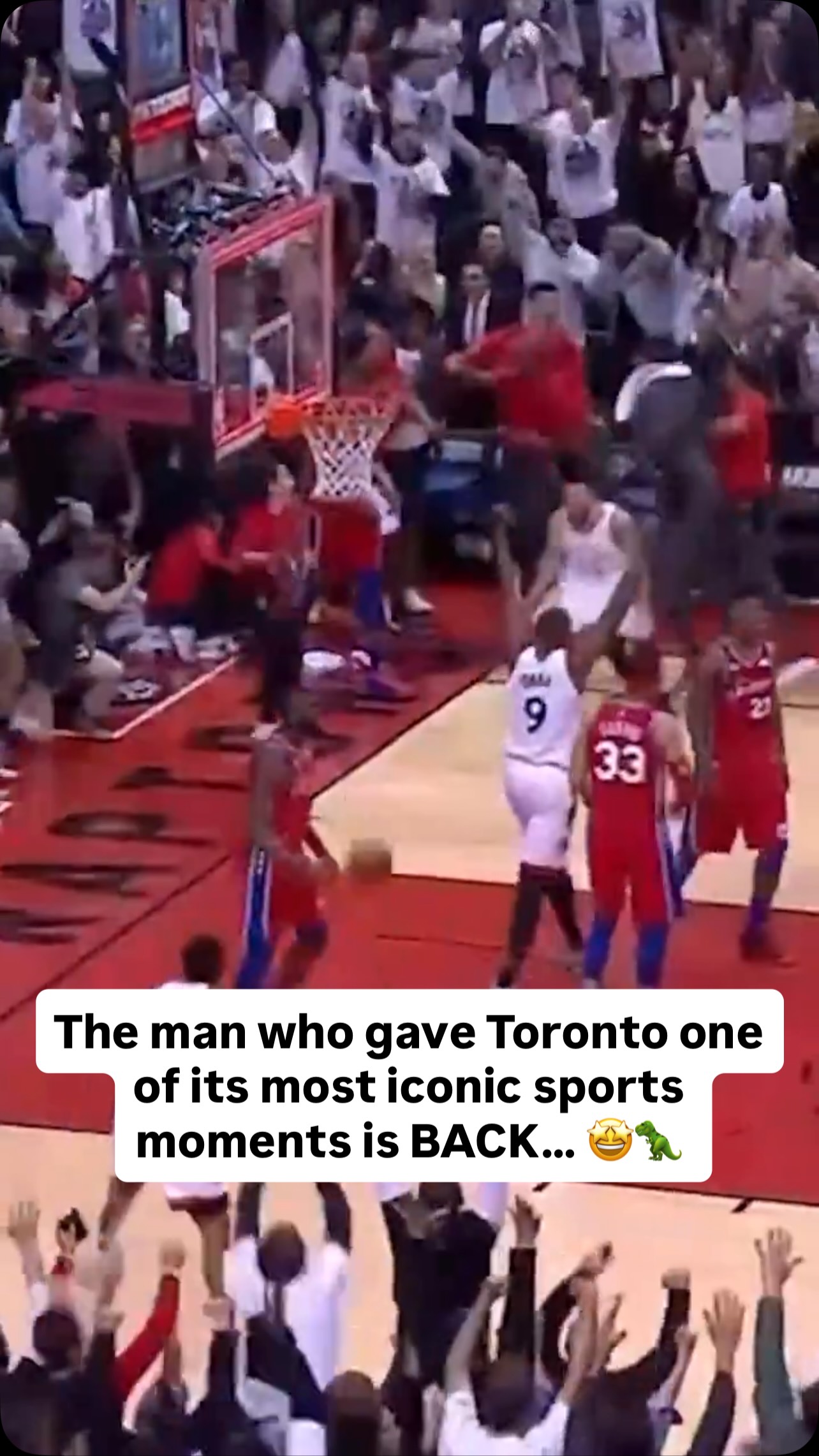 Will Kawhi Leonard bring the Raptors a second championship? 🤔🙏🏆

🎥 NBA - X 
#toronto #raptors #nba