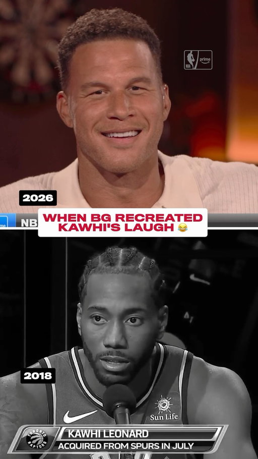 Blake Griffin did his best Kawhi impression on NBA Nightcap 🤣 Now, the Clippers are nearing a deal to send Kawhi back to Toronto 🌟